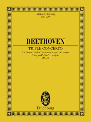 cover image of Triple Concerto C major